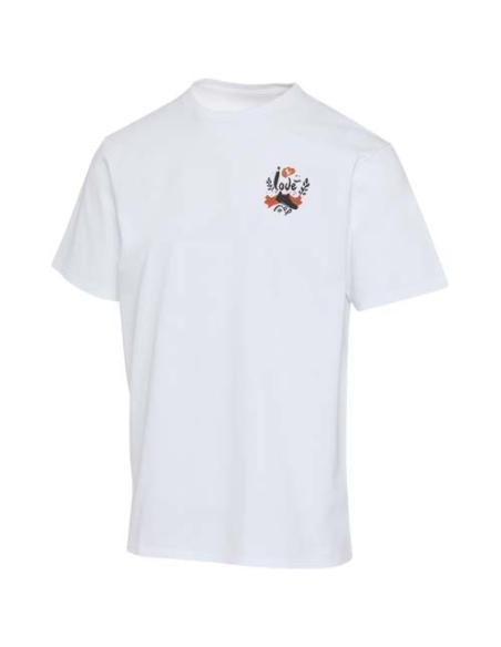 Camiseta oversize unisex de 280 g/m2 orgánica con certificado OCS N01026593