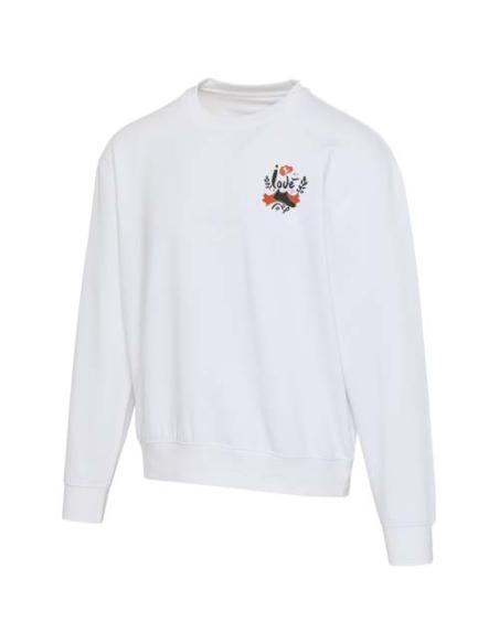 Jersey unisex de 280 g/m2 orgánico con certificado OCS oversize de cuello redondo N01046593