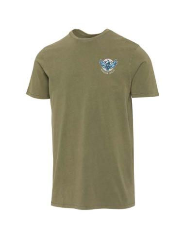 Camiseta de manga corta lavada de 160 g/m2 para hombre N01956593
