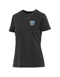 Camiseta lavada de manga corta de 160 g/m2 para mujer N00966593 2