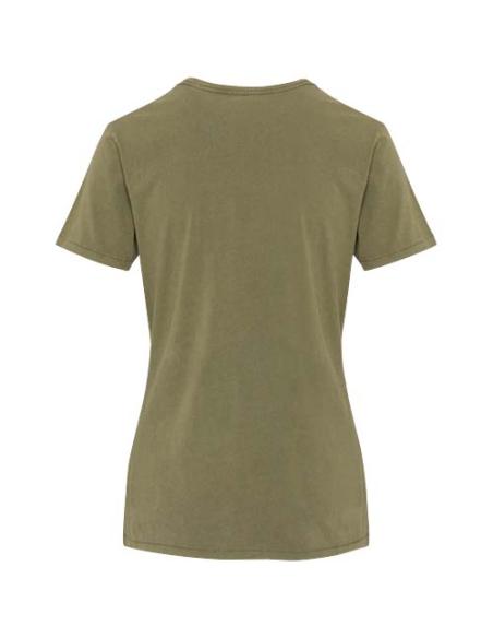 Camiseta lavada de manga corta de 160 g/m2 para mujer N01966593