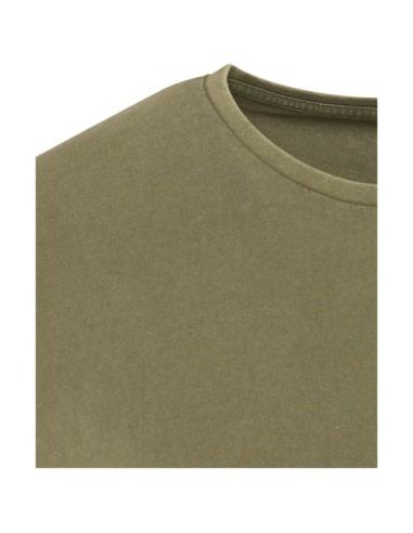 Camiseta lavada de manga corta de 160 g/m2 para mujer N01966593
