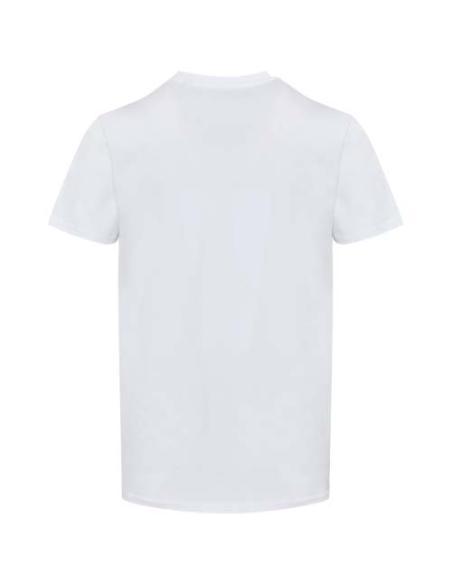 Camiseta orgánica unisex de 200 g/m² con certificado OCS de manga corta y cuello de pico N01056693