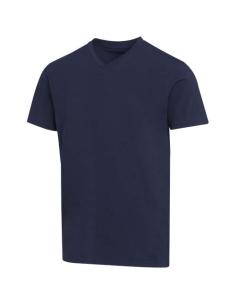 Camiseta orgánica unisex de 200 g/m² con certificado OCS de manga corta y cuello de pico N01056693