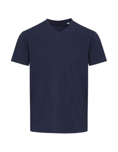 Camiseta orgánica unisex de 200 g/m² con certificado OCS de manga corta y cuello de pico N05556693