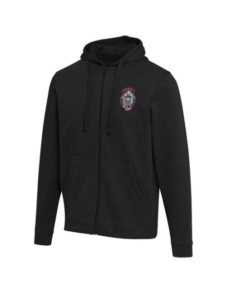 Sudadera con capucha de 280 g/m² unisex orgánica reciclada con certificado OCS N00966693