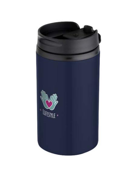 Vaso con aislamiento de acero inoxidable reciclado de 250 ml con certificación RCS N55267001