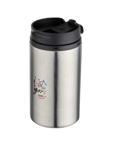 Vaso con aislamiento de acero inoxidable reciclado de 250 ml con certificación RCS N18267001