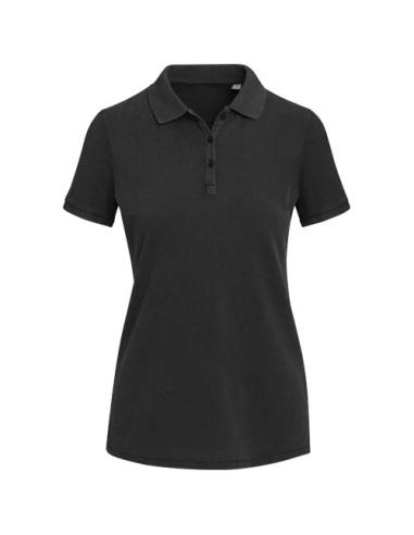 Polo de 200 g/m2 lavado para mujer N10986593