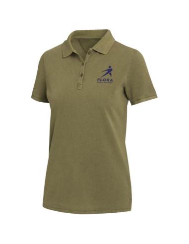 Polo de 200 g/m2 lavado para mujer N11986593