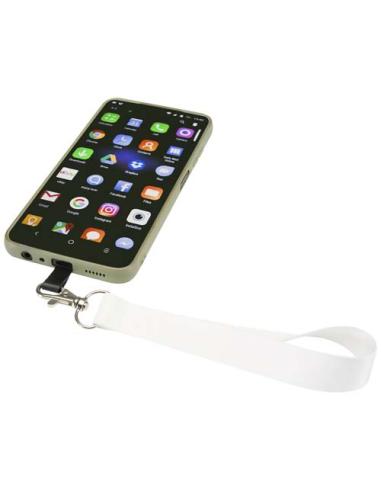 Lanyard pequeño de RPET con sublimación y soporte para teléfono N10401LP1