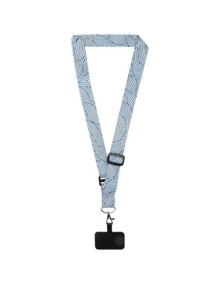 Lanyard ajustable de sublimación y soporte para teléfono N10011LP1