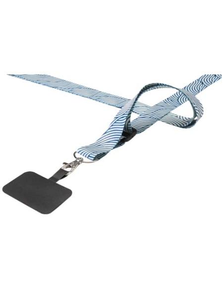 Lanyard ajustable de sublimación y soporte para teléfono N10011LP1