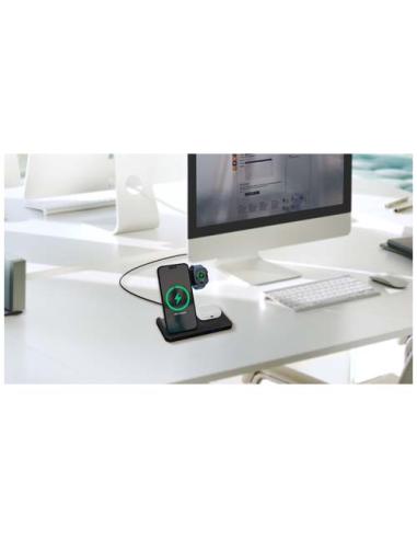 Base de carga inalámbrica 3 en 1 con soporte para teléfono N09531XP2