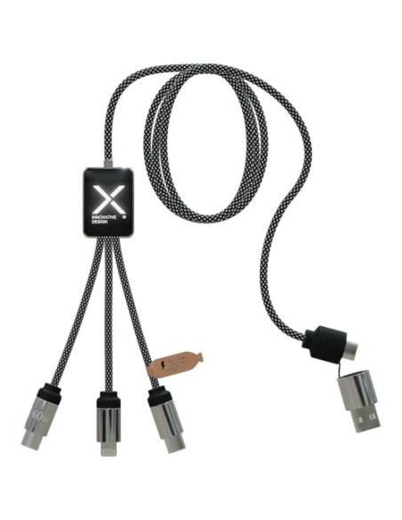 Cable de carga tipo C de 60 W con doble logotipo retroiluminado N09312XP2
