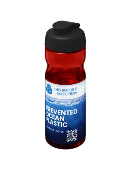 Bidón deportivo con tapa Flip de 650 ml H2O Active® Eco POP Base N79790012
