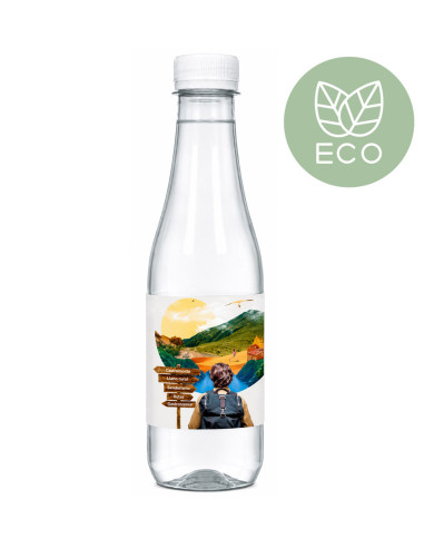 Botellín de agua RPT 33cl Personalizado | Al mejor Precio | nosolodulce