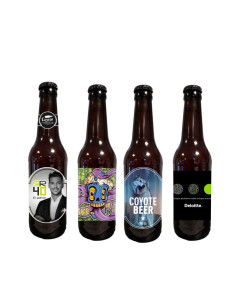 Botellín de cerveza rubia tipo lager 33cl Personalizado | Al mejor Precio | nosolodulce 2