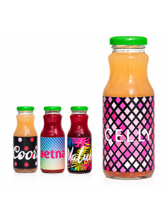 Botellín de Zumo de Frutas Natural 25cl Personalizado | Al mejor Precio | nosolodulce 2