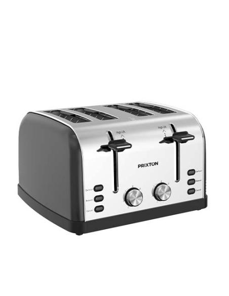 Tostadora de 4 rebanadas Prixton Nera N18522AP1