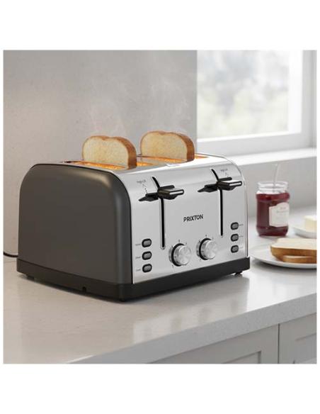Tostadora de 4 rebanadas Prixton Nera N18522AP1