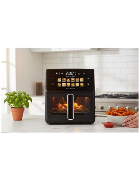 Freidora de aire de doble calentamiento Prixton Cook Organics 6L N09332AP1