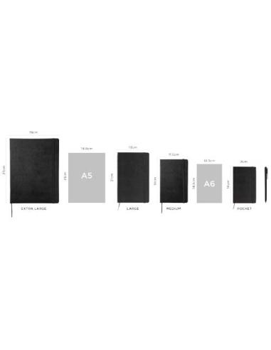 Planificador semanal L con tapa dura de 12 meses Moleskine N35457701