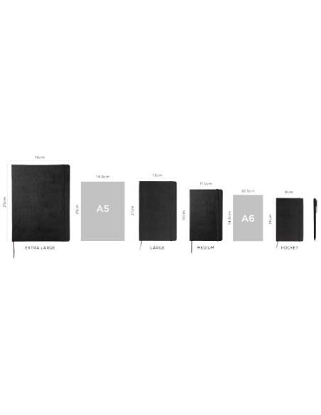 Planificador semanal L con tapa dura de 12 meses Moleskine N46457701