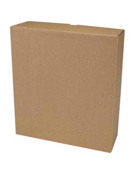 Botella de 650 ml de acero inoxidable reciclado con certificado RCS de doble pared con 3 tapas Iluminate N09098001