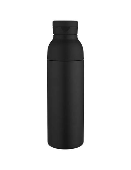 Botella de 650 ml de acero inoxidable reciclado con certificado RCS de doble pared con 3 tapas Iluminate N09098001