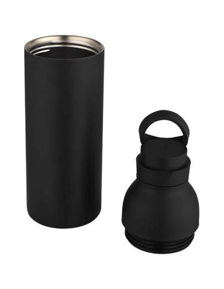 Botella de 650 ml de acero inoxidable reciclado con certificado RCS de doble pared con 3 tapas Iluminate N09098001