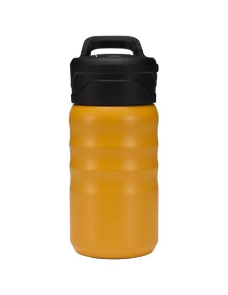 Botella deportiva Knox de 350 ml de acero inoxidable de doble pared reciclado RCS con pajita abatible N11259001
