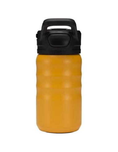 Botella deportiva Knox de 350 ml de acero inoxidable de doble pared reciclado RCS con pajita abatible N11259001