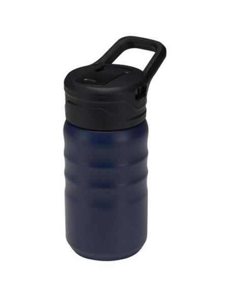 Botella deportiva Knox de 350 ml de acero inoxidable de doble pared reciclado RCS con pajita abatible N55259001
