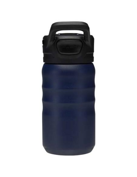 Botella deportiva Knox de 350 ml de acero inoxidable de doble pared reciclado RCS con pajita abatible N55259001