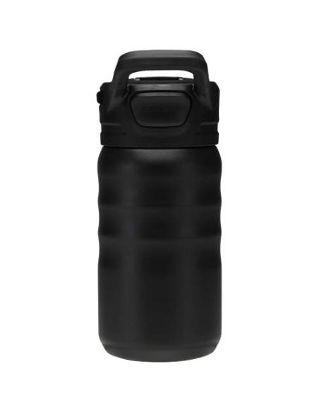 Botella deportiva Knox de 350 ml de acero inoxidable de doble pared reciclado RCS con pajita abatible N09259001