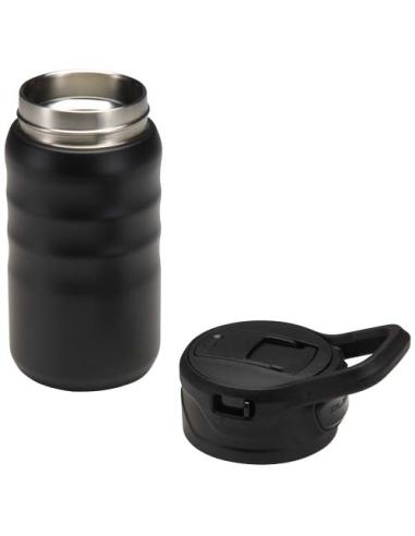 Botella deportiva Knox de 350 ml de acero inoxidable de doble pared reciclado RCS con pajita abatible N09259001