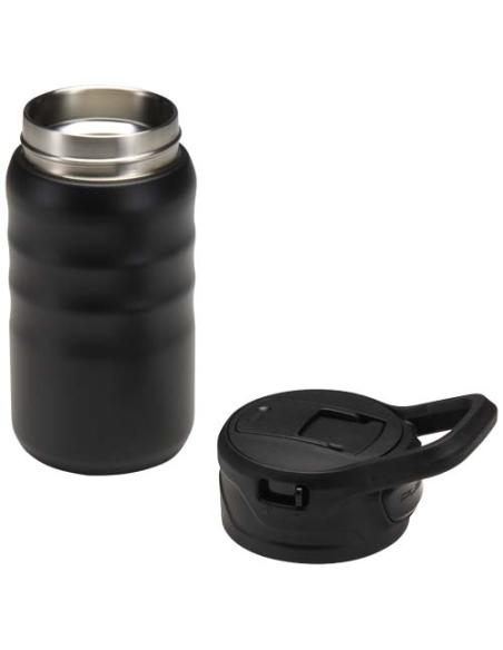 Botella deportiva Knox de 350 ml de acero inoxidable de doble pared reciclado RCS con pajita abatible N09259001
