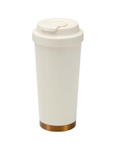 Vaso térmico Hampton de 480 ml, de acero inoxidable reciclado RCS, con doble pared y aislamiento al vacío N10659001