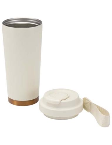 Vaso térmico Hampton de 480 ml, de acero inoxidable reciclado RCS, con doble pared y aislamiento al vacío N10659001