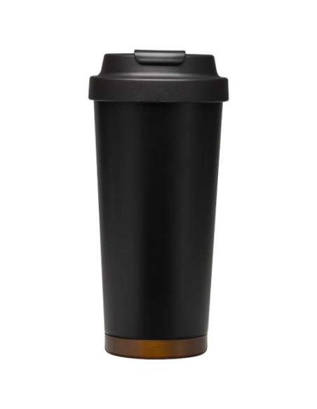 Vaso térmico Hampton de 480 ml, de acero inoxidable reciclado RCS, con doble pared y aislamiento al vacío N09659001