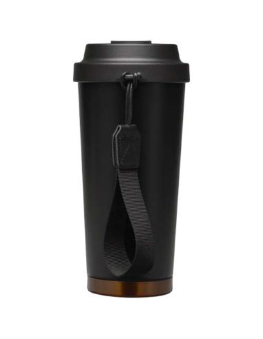 Vaso térmico Hampton de 480 ml, de acero inoxidable reciclado RCS, con doble pared y aislamiento al vacío N09659001
