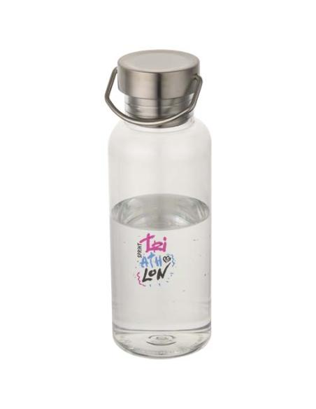 Botella de agua Thor de 600 ml, fabricada con RPET reciclado de RCS N10859001