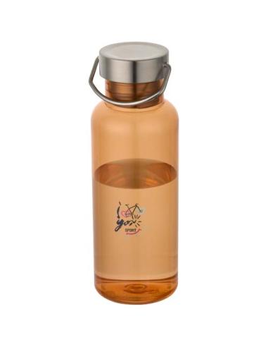 Botella de agua Thor de 600 ml, fabricada con RPET reciclado de RCS N13859001