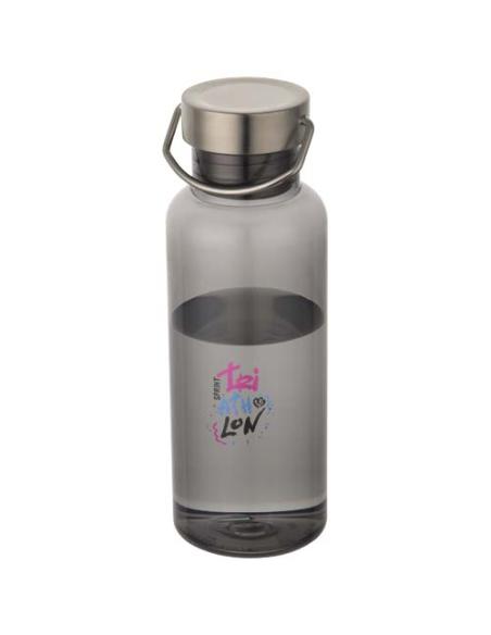 Botella de agua Thor de 600 ml, fabricada con RPET reciclado de RCS N09859001