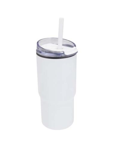 Vaso térmico de doble pared reciclado RCS de 540 ml de Westin con pajita N10959001
