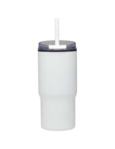Vaso térmico de doble pared reciclado RCS de 540 ml de Westin con pajita N10959001