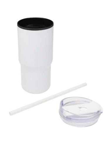 Vaso térmico de doble pared reciclado RCS de 540 ml de Westin con pajita N10959001