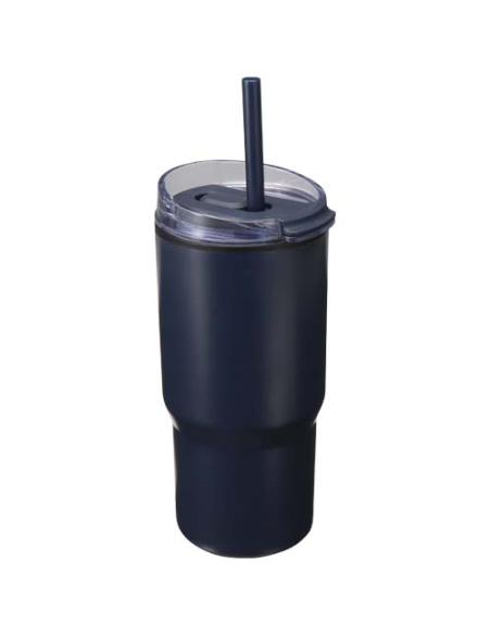 Vaso térmico de doble pared reciclado RCS de 540 ml de Westin con pajita N55959001
