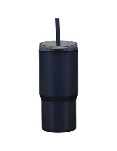 Vaso térmico de doble pared reciclado RCS de 540 ml de Westin con pajita N55959001
